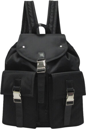 Backpack Recycled Nylon Black