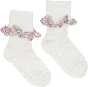 Non-slip socks - Bamboo / Liberty