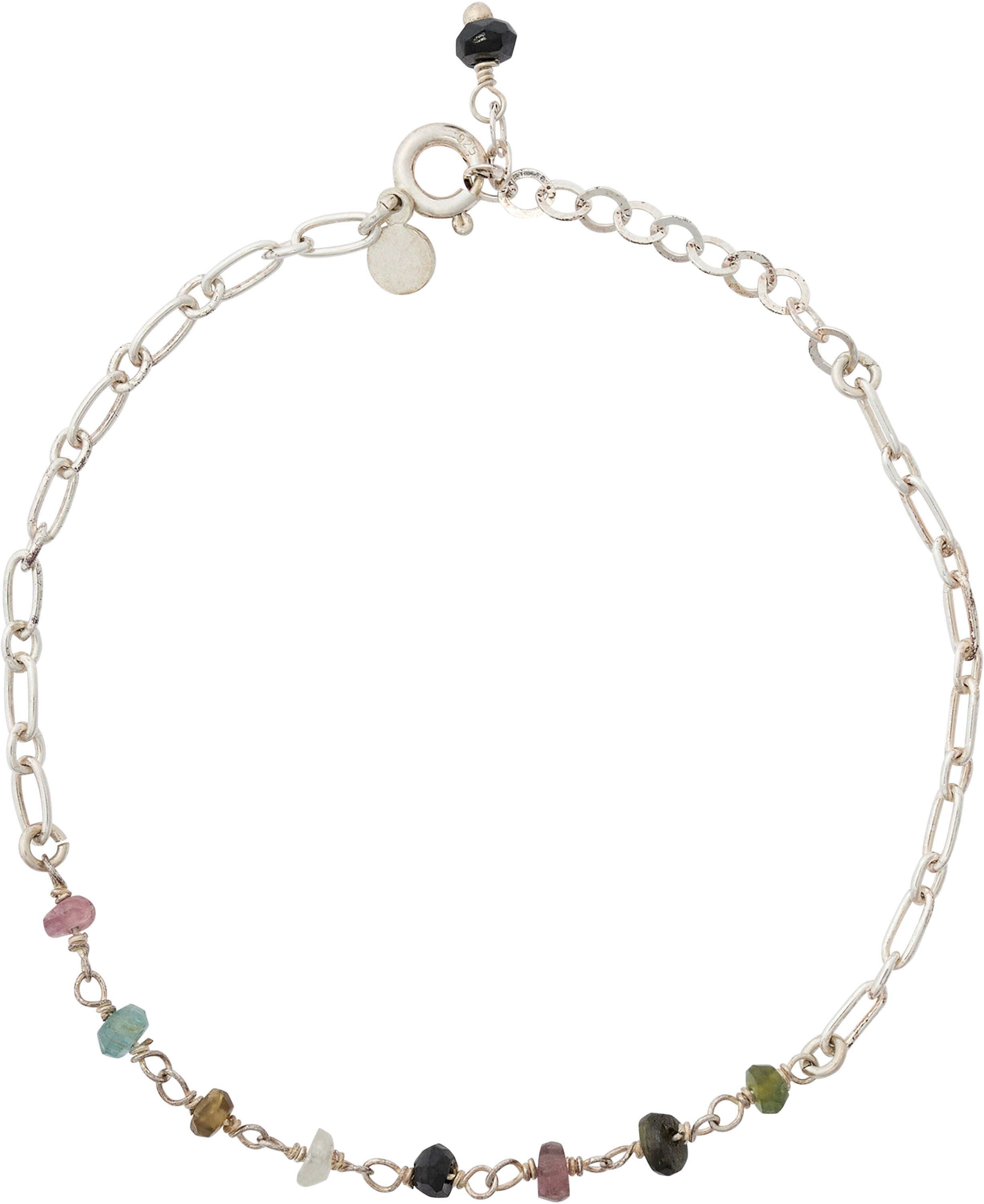 Daisy Tormaline Bracelet - Silver