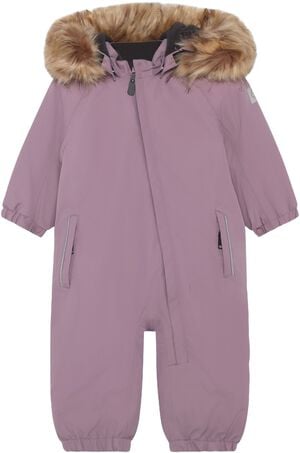 Baby Coverall W. Fake Fur