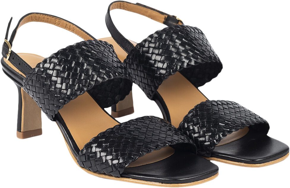 Sandal med h&aelig;l