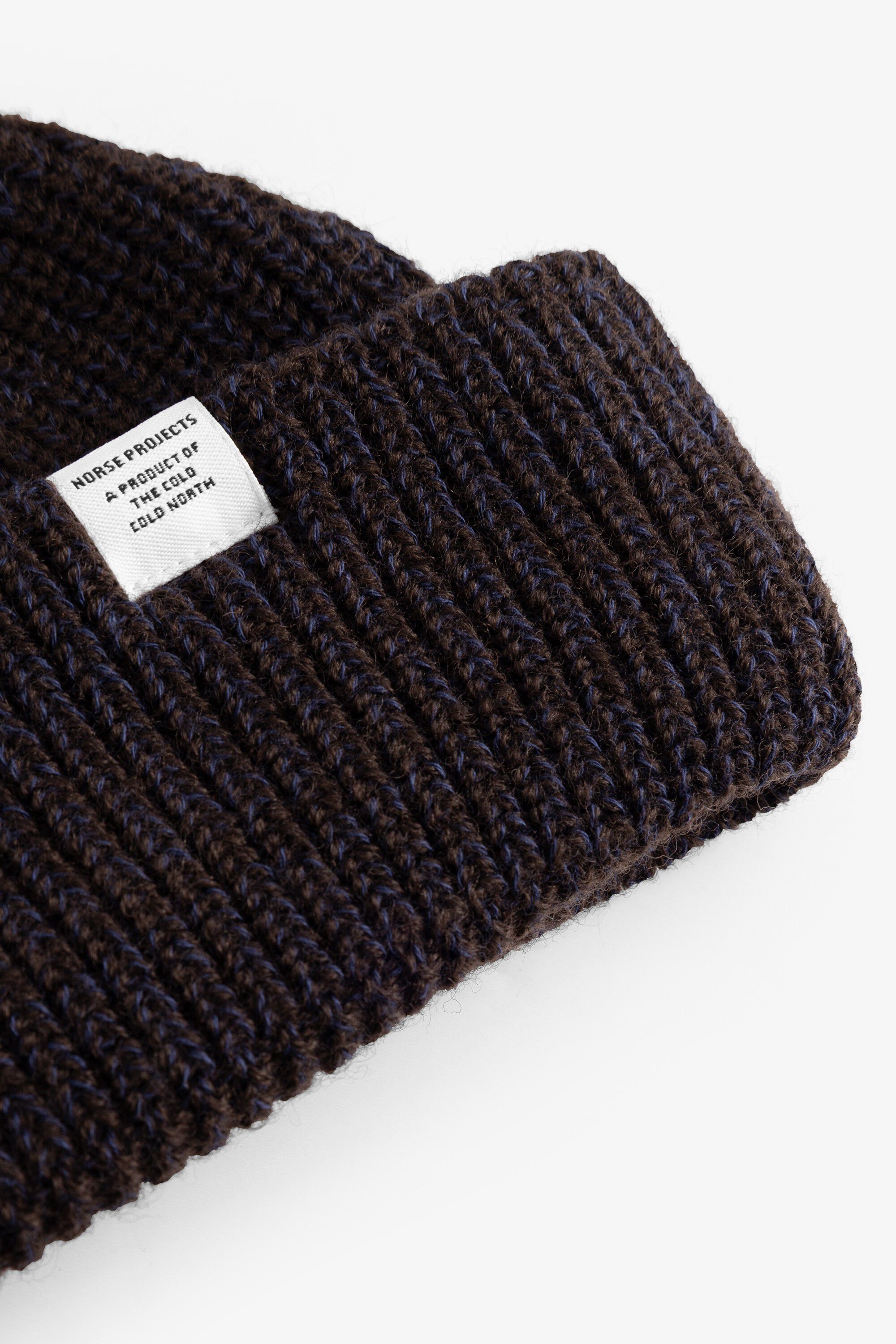 Shallow Cotton Wool Rib Beanie
