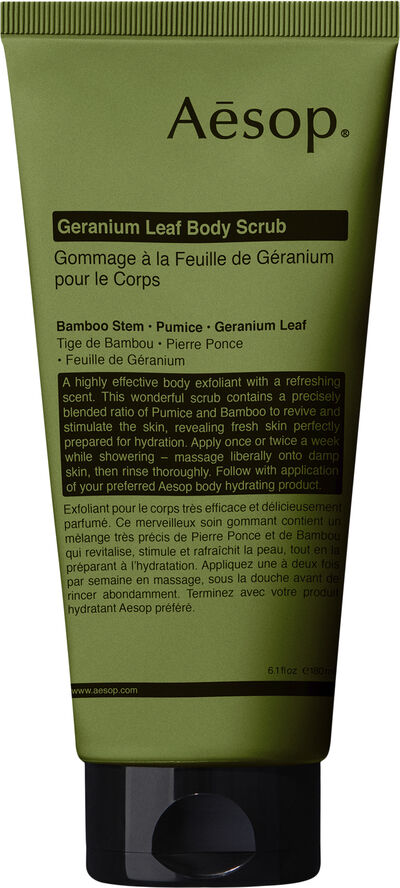 Geranium Leaf Body Scrub