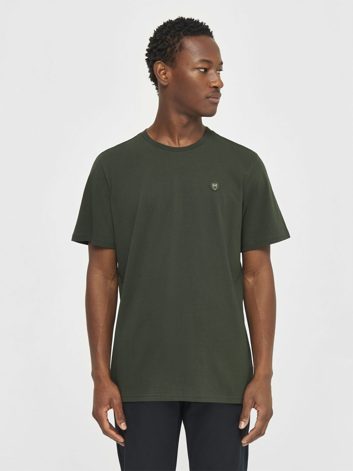 LOKE badge tee - Regenerative Organic Certified� - GOTS/Vegan