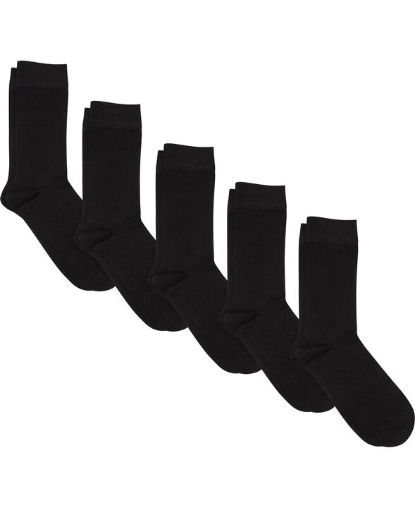 5-pack bamboo sokker