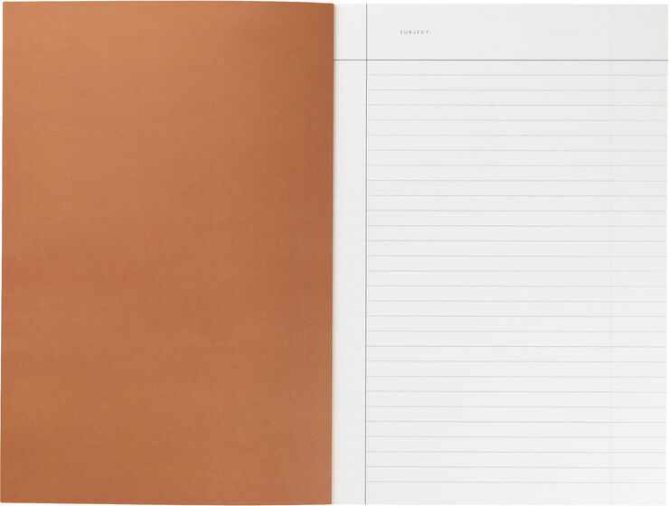 Medium notesbog, Rosa med tern