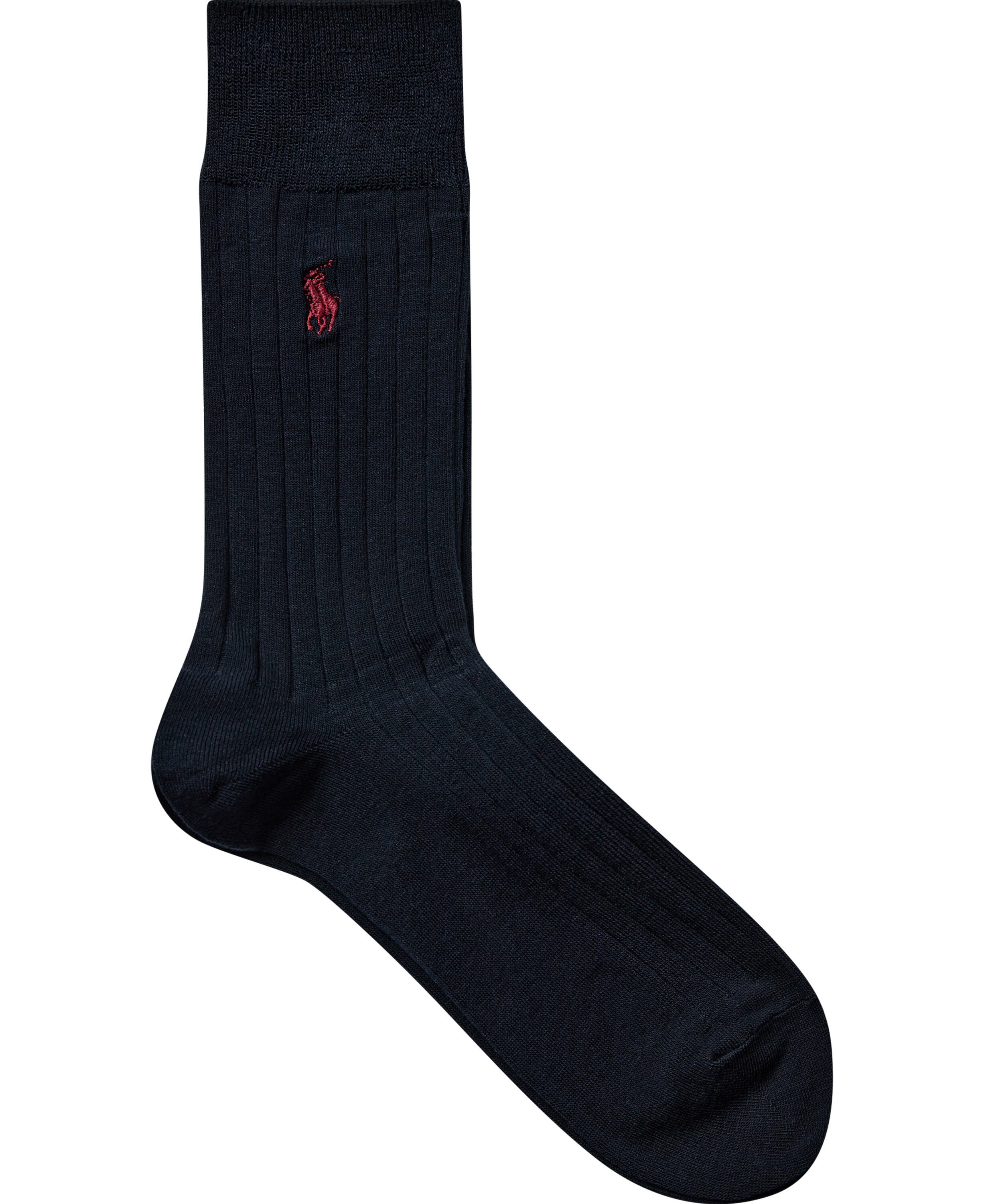 Rib Str&oslash;mper i Egyptisk Bomuld