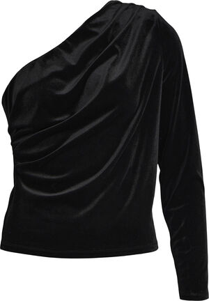 OBJBIANCA ONE SHOULDER TOP 130
