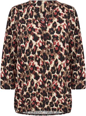 SC-FELICITY AOP 516 Bluse Rød