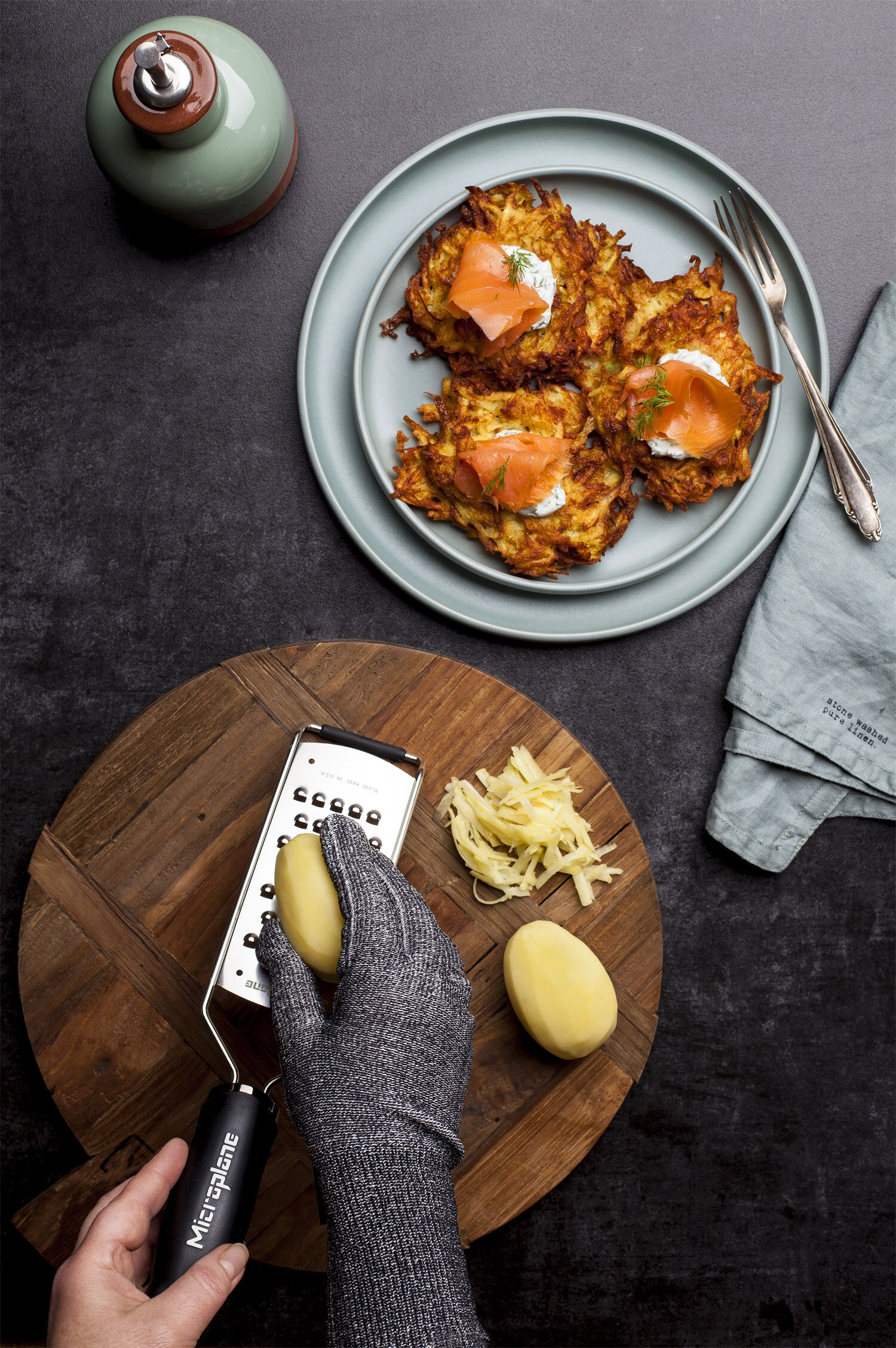 Sk&aelig;reresistent handske