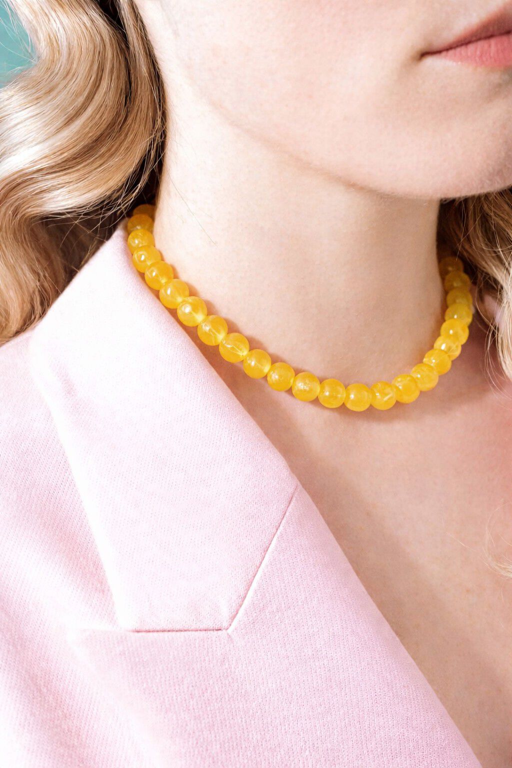 CANDY CORAL HONEY M NECKLACE