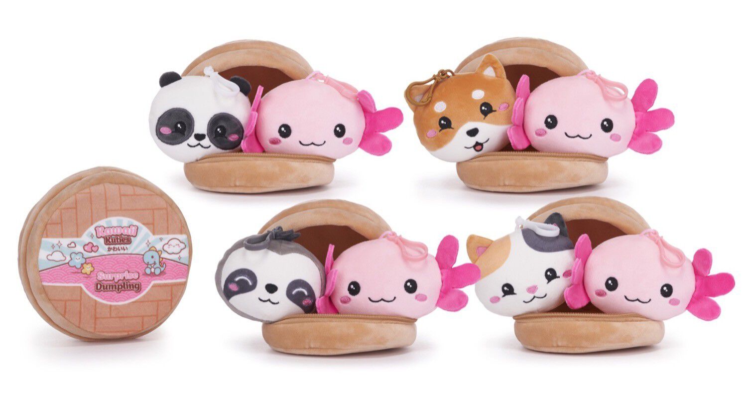 Kawaii Kuties dumplings m/ 2 bagclips