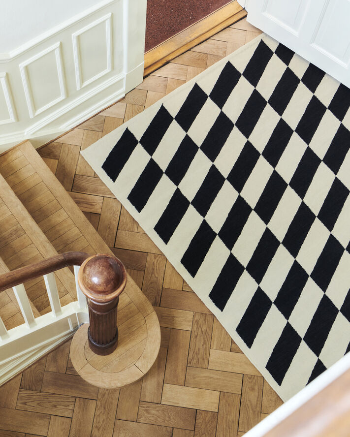 Shift Kelim Rug-W170 x L240-Black