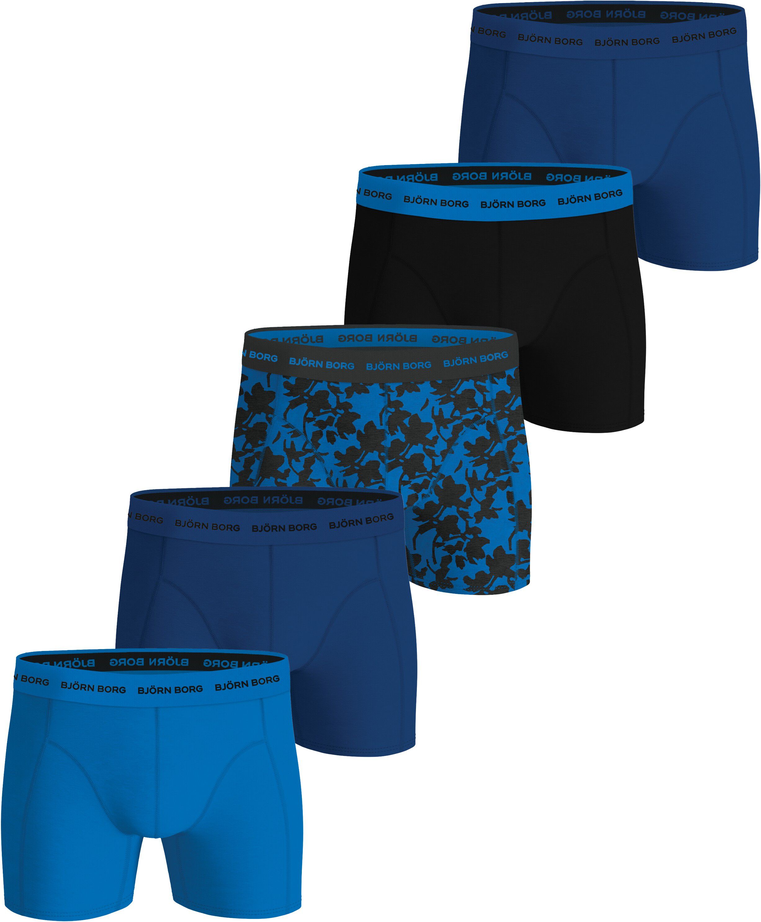 COTTON STRETCH BOXER 5p