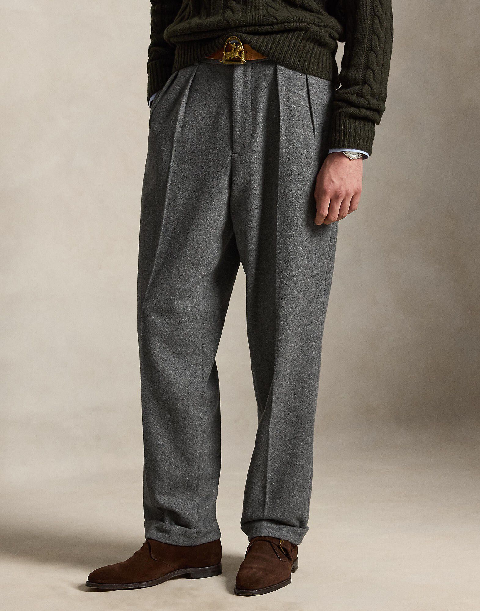 FLANNEL BLEND-WVN-PANTS