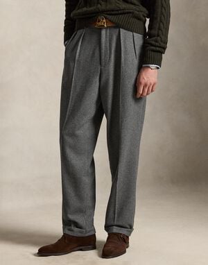 FLANNEL BLEND-WVN-PANTS