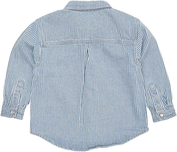 Y/D STRIPE TWILL OVERSHIRT