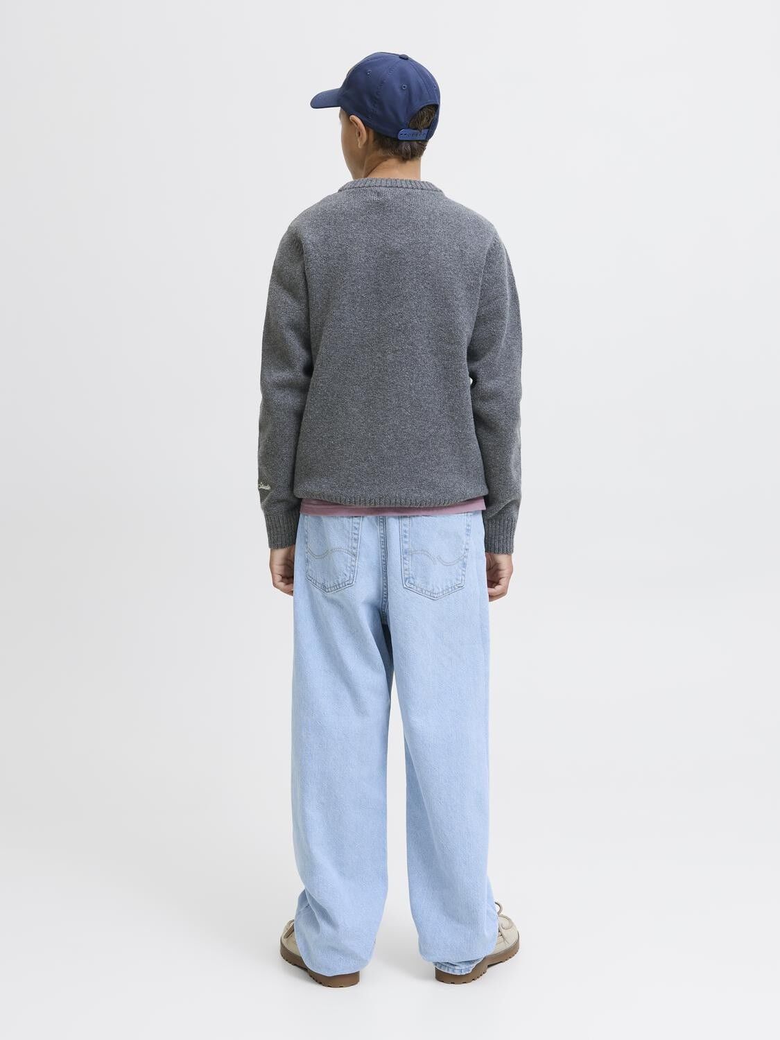JORNORREBRO KNIT CREW NECK LN JNR