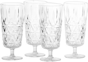 Picnic Juni glass high, 4-pcs 6 Clear
