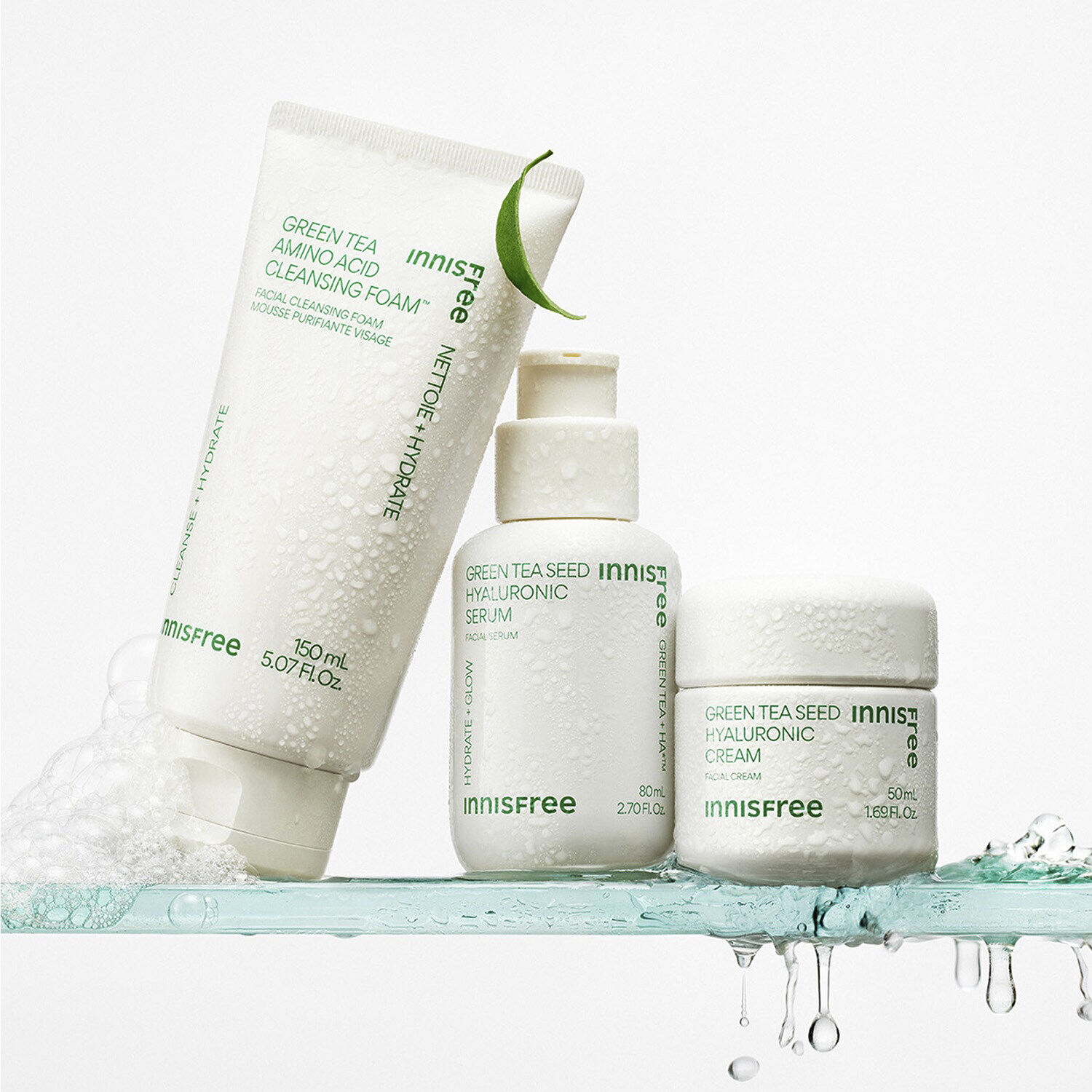 Green Tea Amino Acid Cleansing Foam - Cleansing Foam