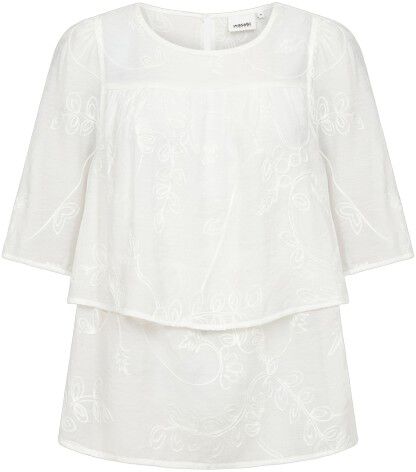 Curvy WA-SILICIA 3 Bluse Off white