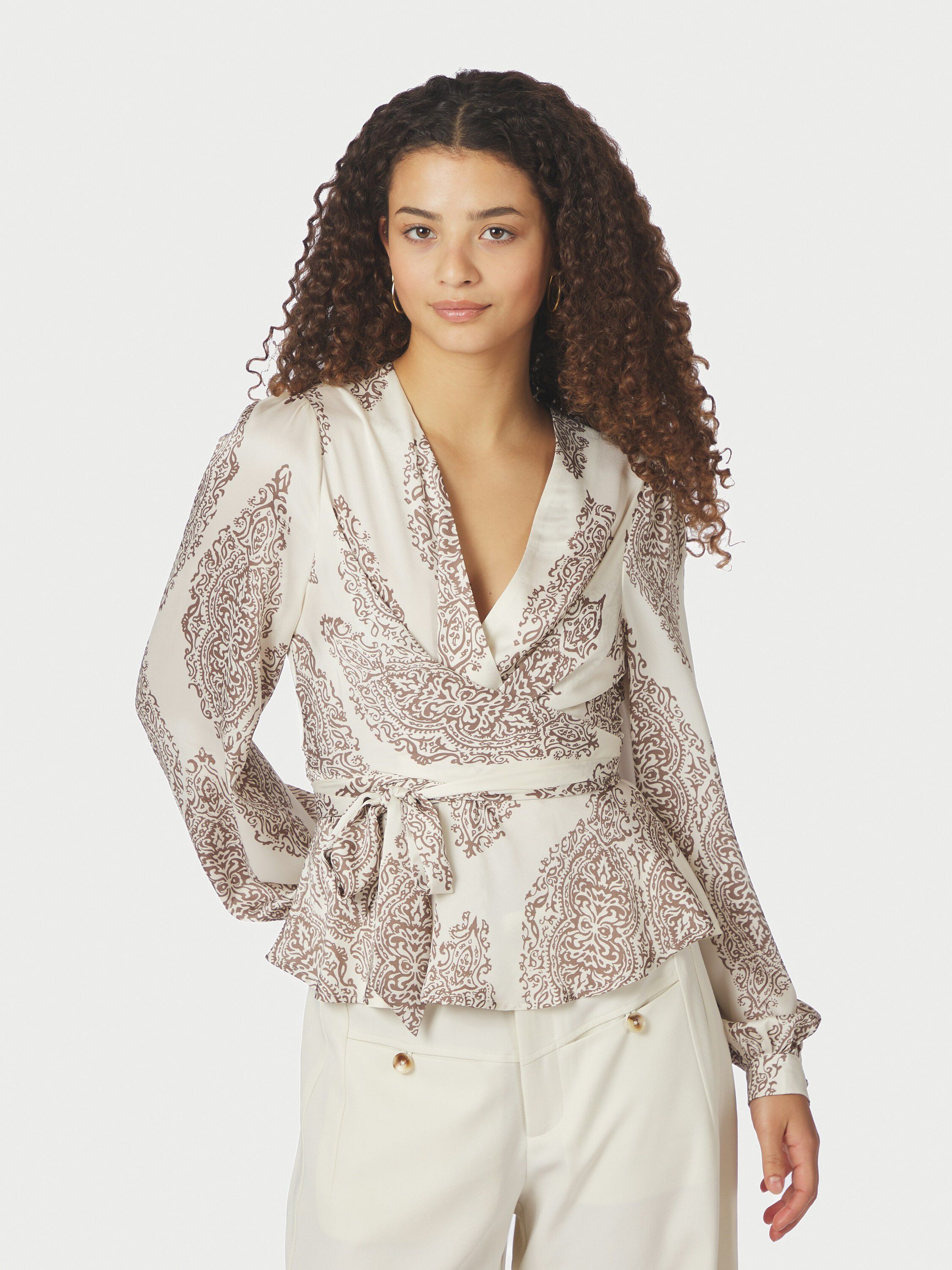 Rista Paisley Drop Blouse