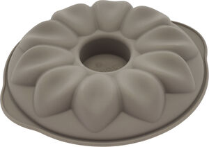 Mousseform Blomst Dia. 20 x 3,8 cm Latte Silikone