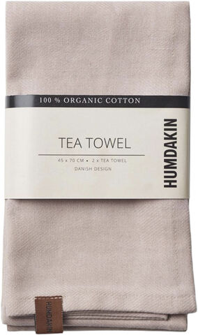 Organic tea towel - 2 pack