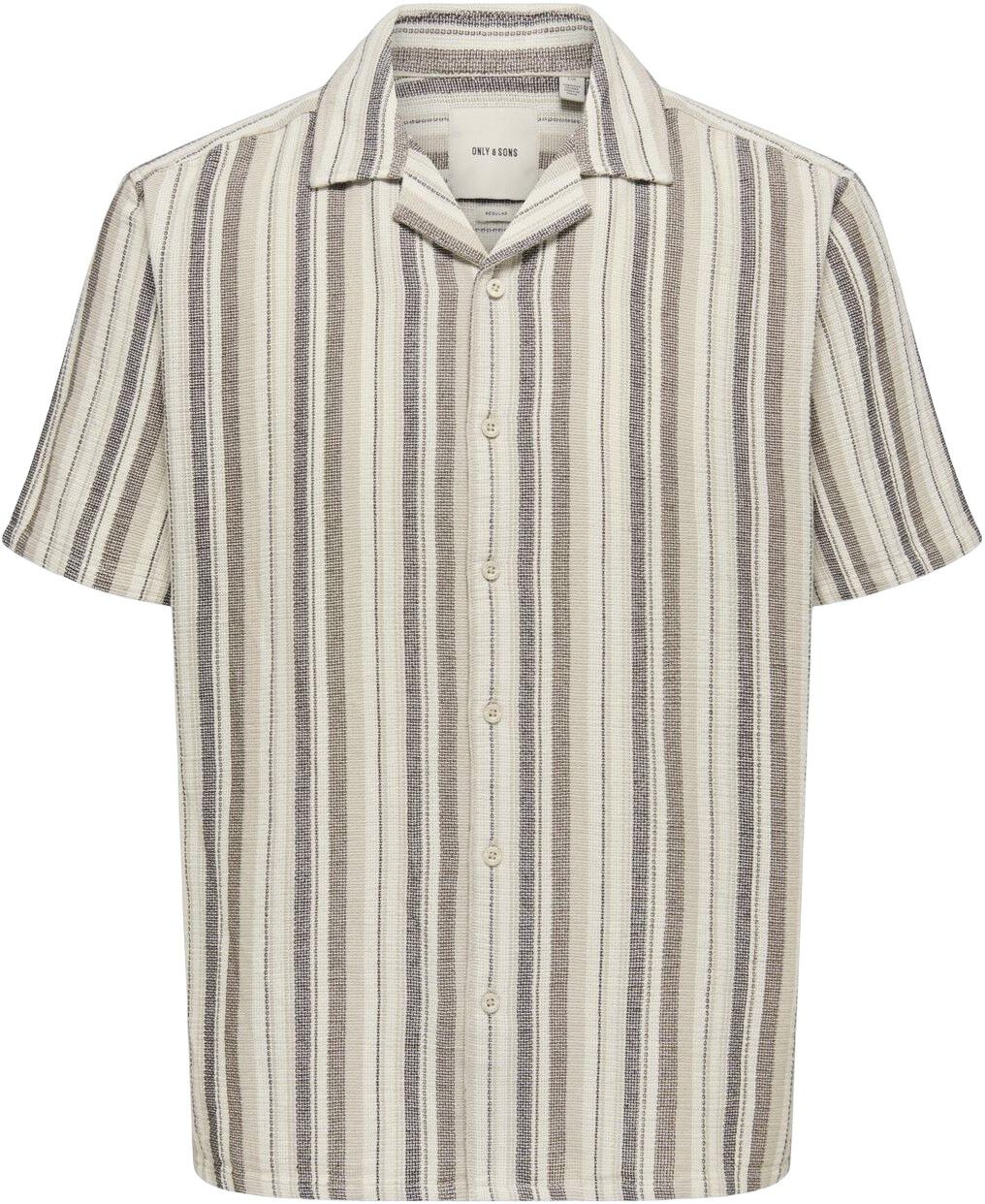 ONSTREV LIFE REG STRIPE SS SHIRT NO
