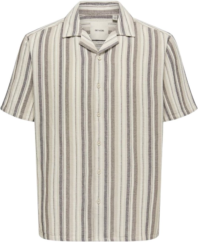 Onstrev Life Reg Stripe Ss Shirt No