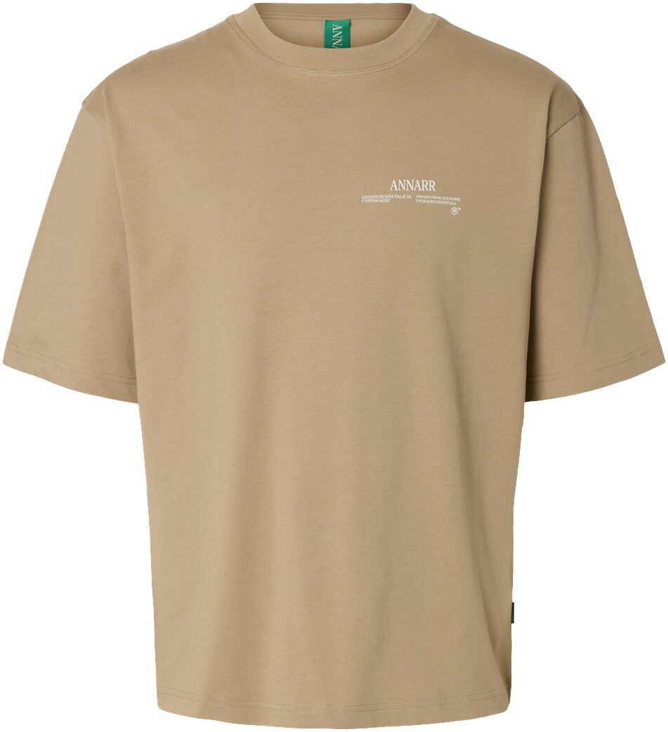 ANROKHOLM LOGO SS O-NECK TEE