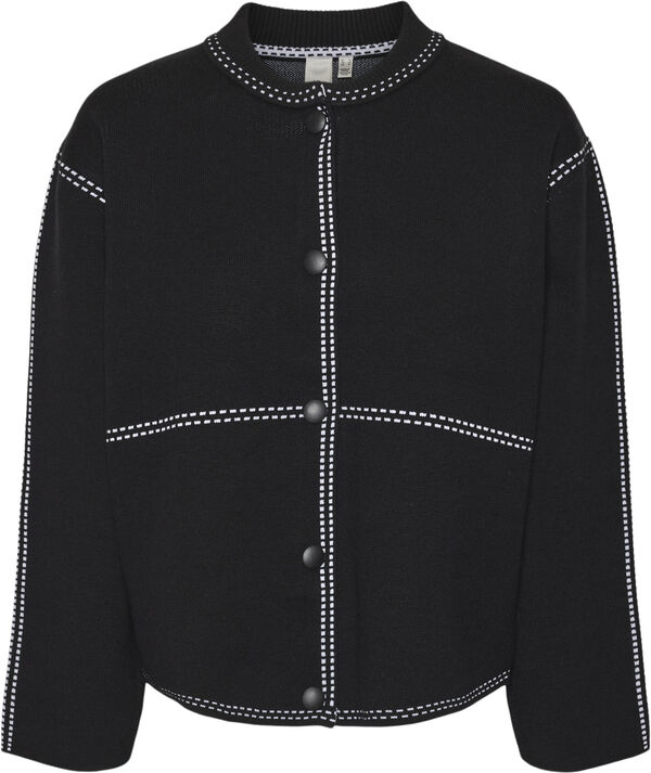 YASJENA LS KNIT CARDIGAN