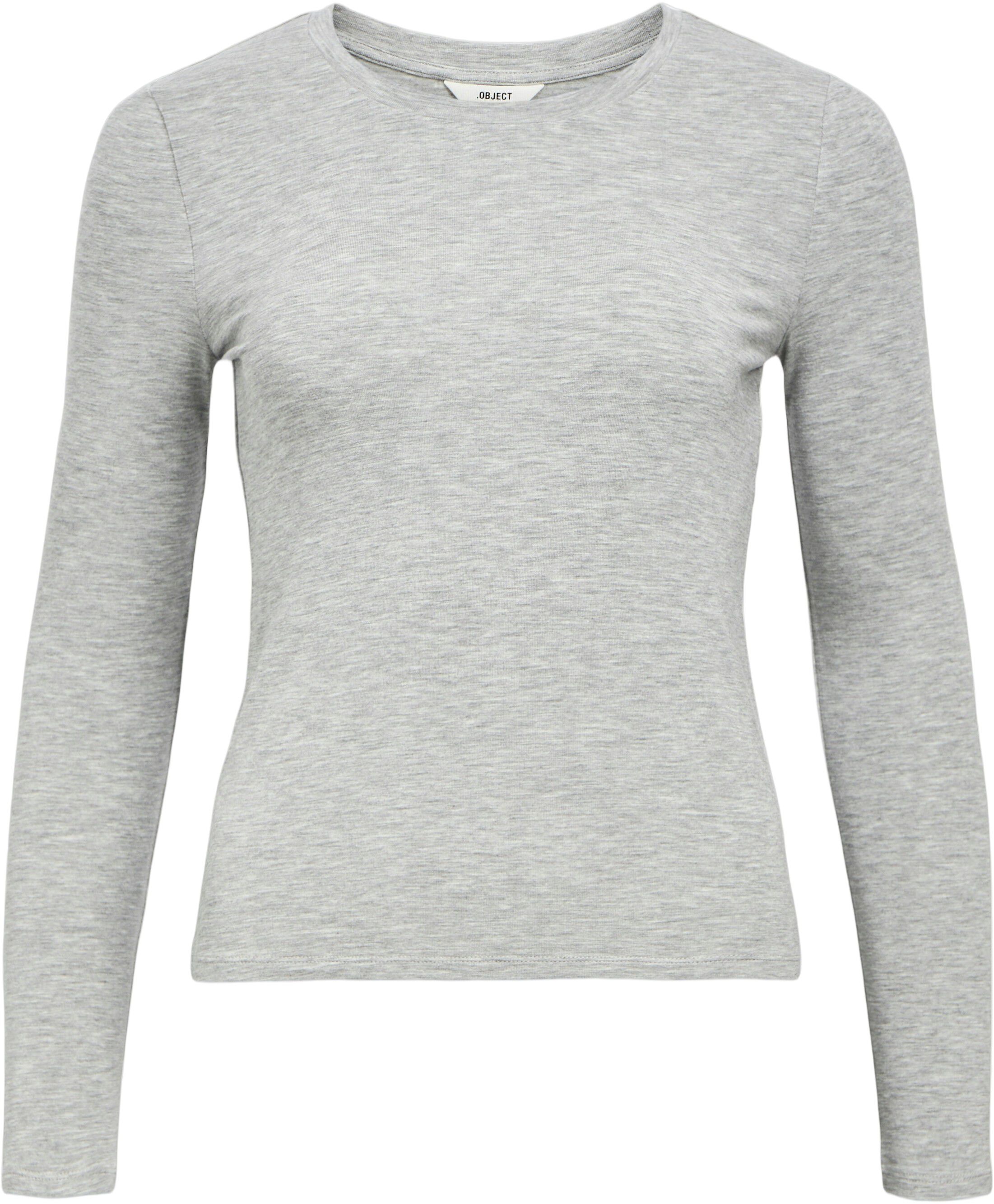 OBJZOFIA SLI L/S O-NECK TOP NOOS