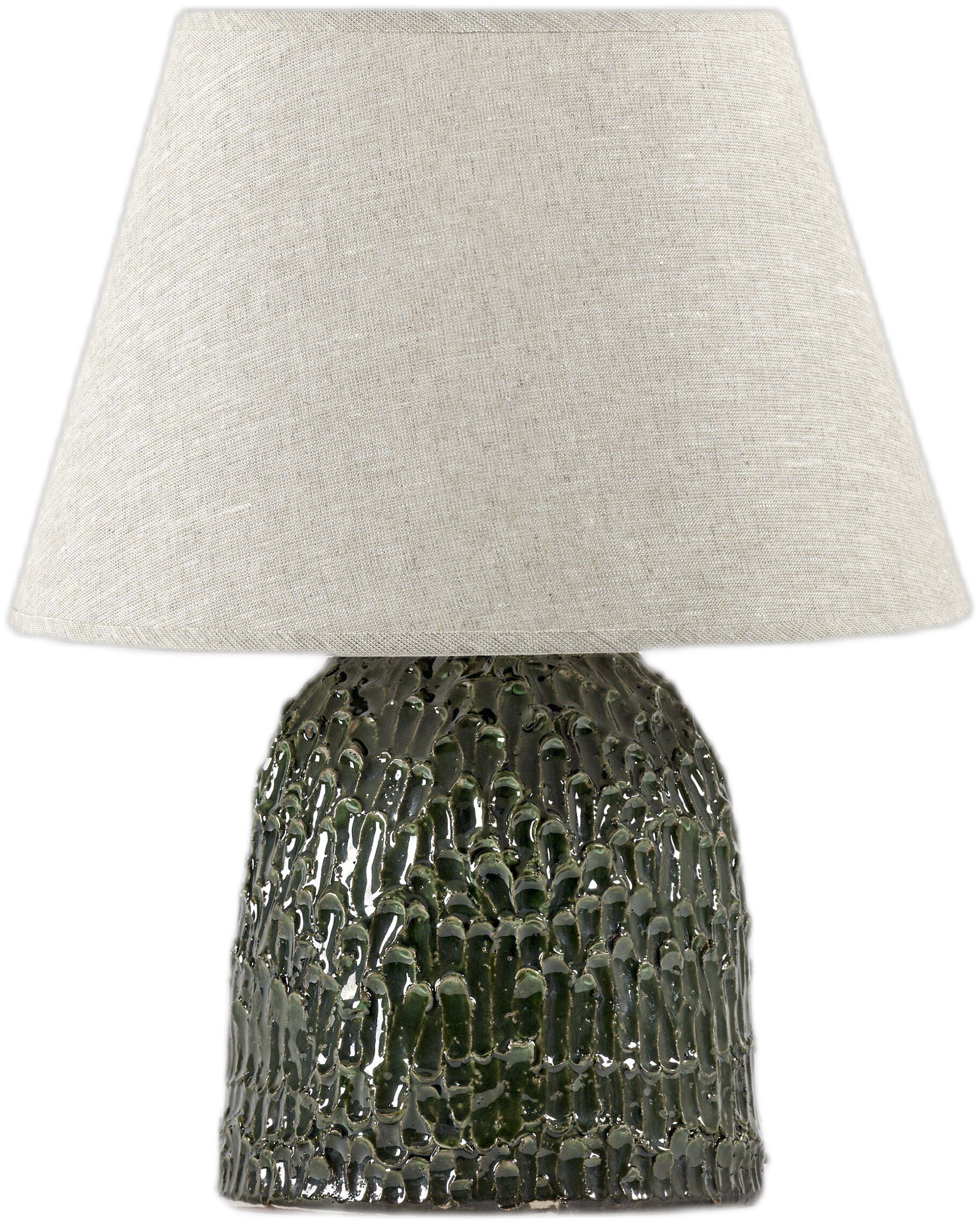 TABLE LAMP M GREEN TRONCO