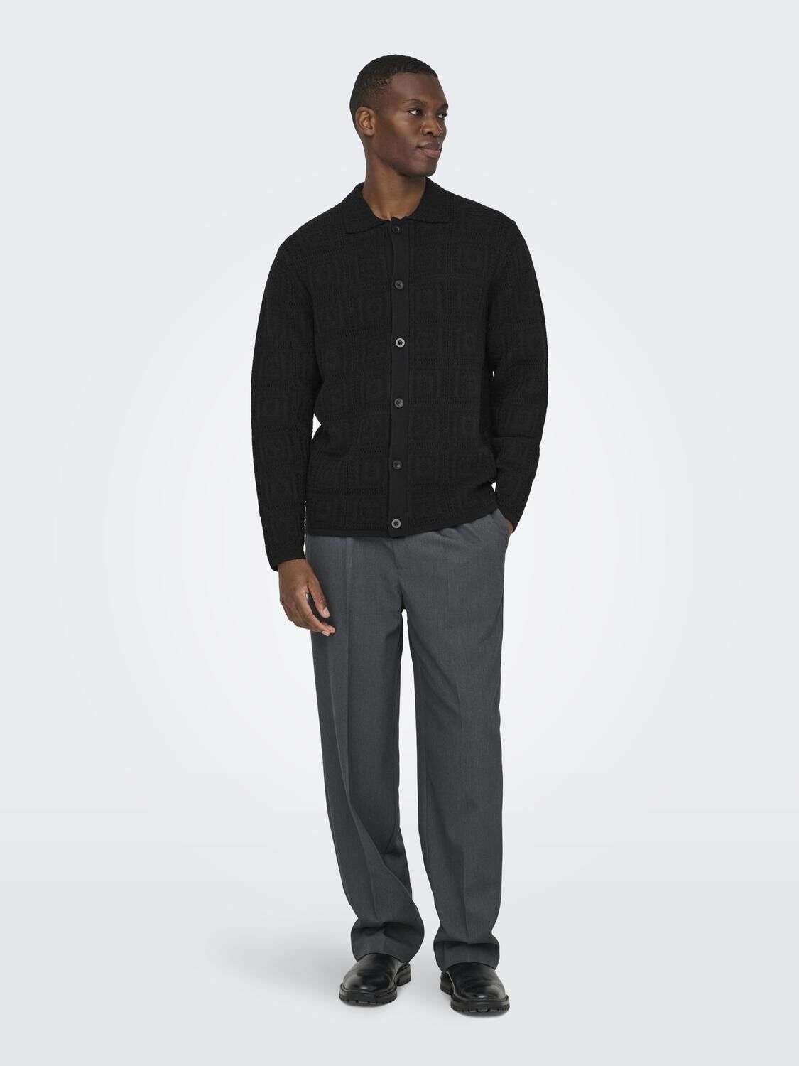 ONSBART LIFE RLX 5 LS SHIRT KNIT