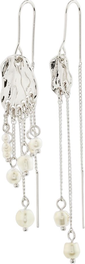 BREEZE chain earrings silver-plated