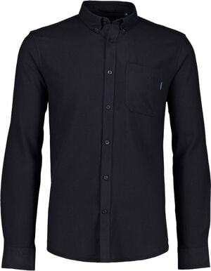 M&eacute;lange brushed shirt L/S