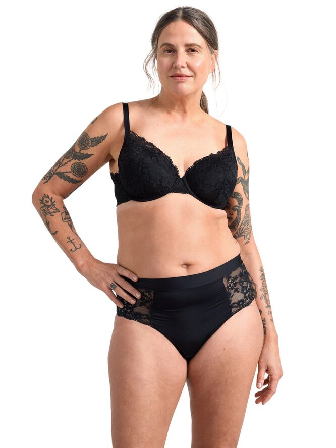 Brasilianske trusser med høj talje