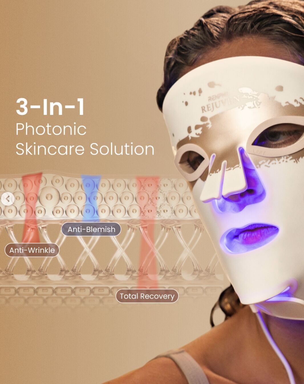 ARTIMIS - LED Light Soft Mask 324 LED