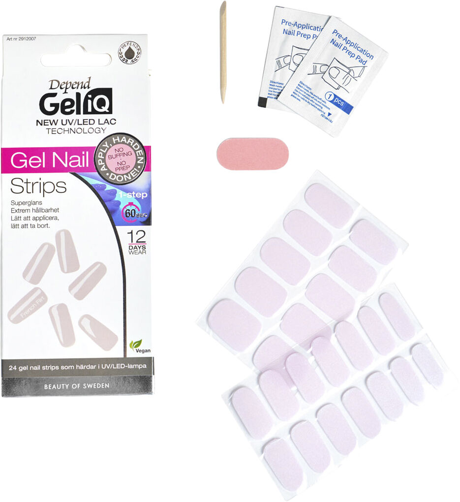 Gel iQ Gel Nail Strips Semi cured n