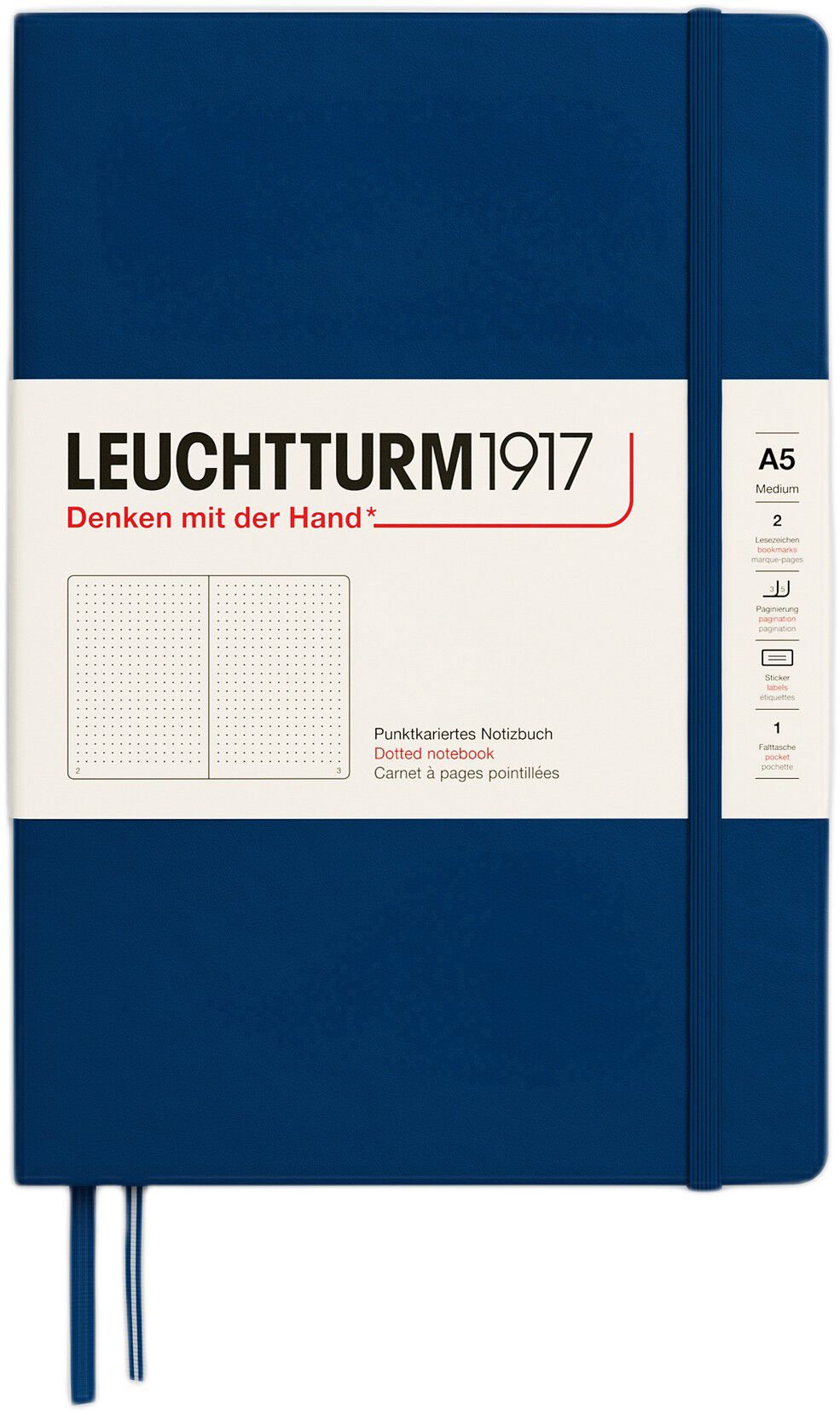 LT1917 Notebook hardcover prikket 249s A