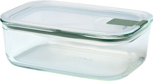 Husholdningsboks EasyClip 1000 ml Nordic sage Glas