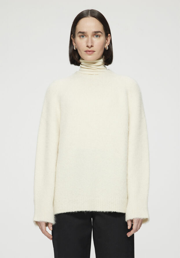 Alpaca wool blend sweater