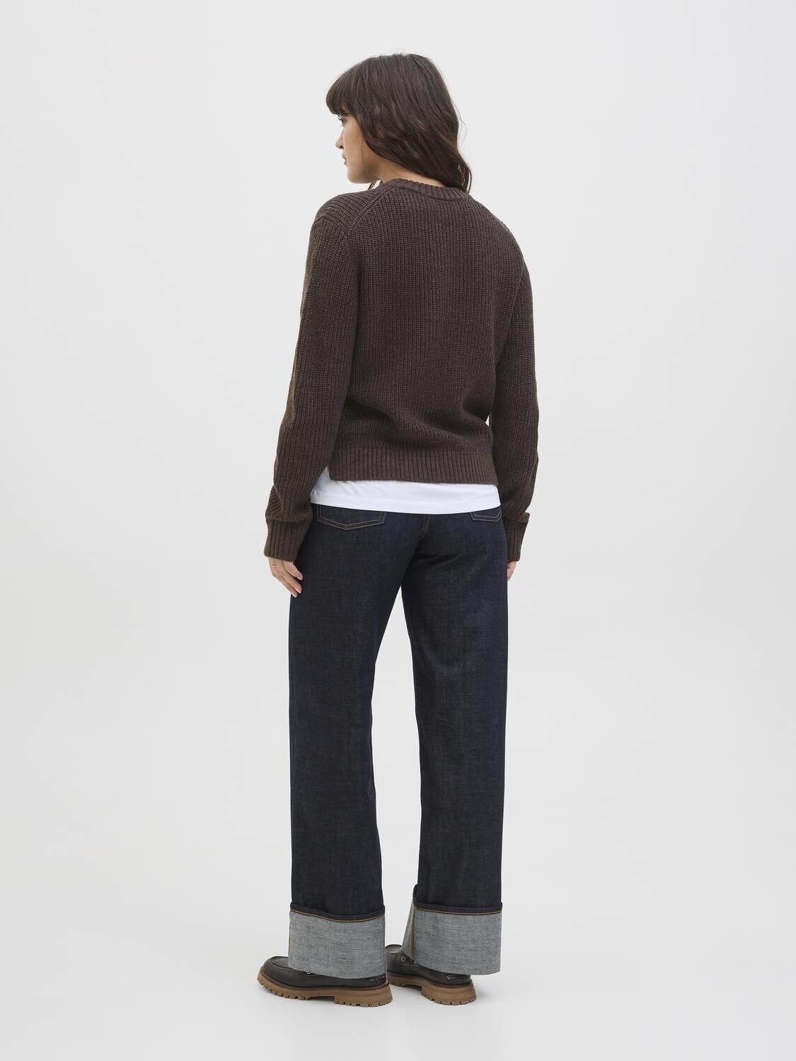 JXGLOBAL CREW NECK KNIT