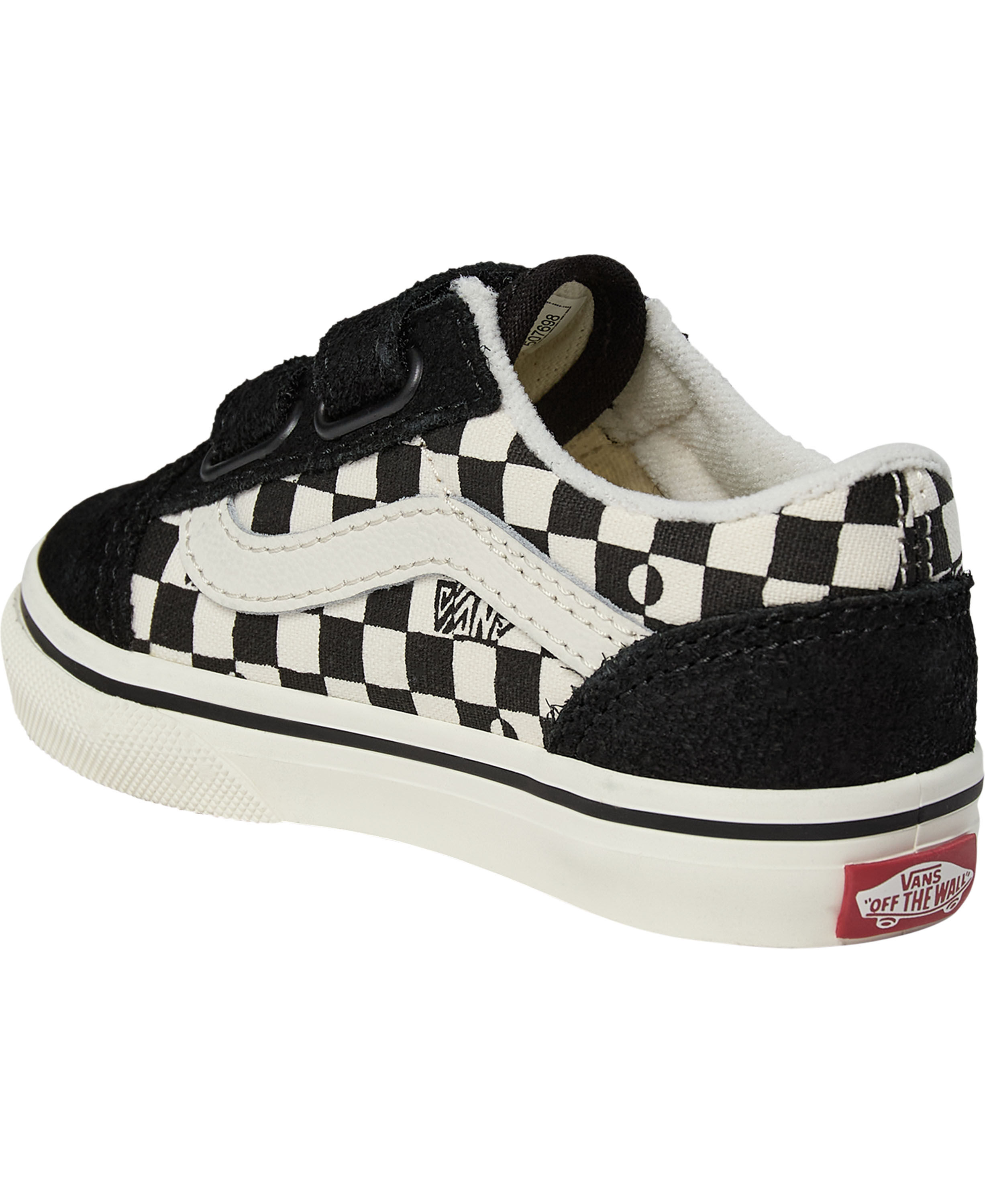 Old Skool V GEO CHECK Black