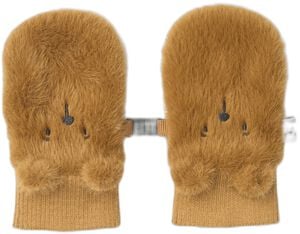 Lizzy Plush Bear Mittens