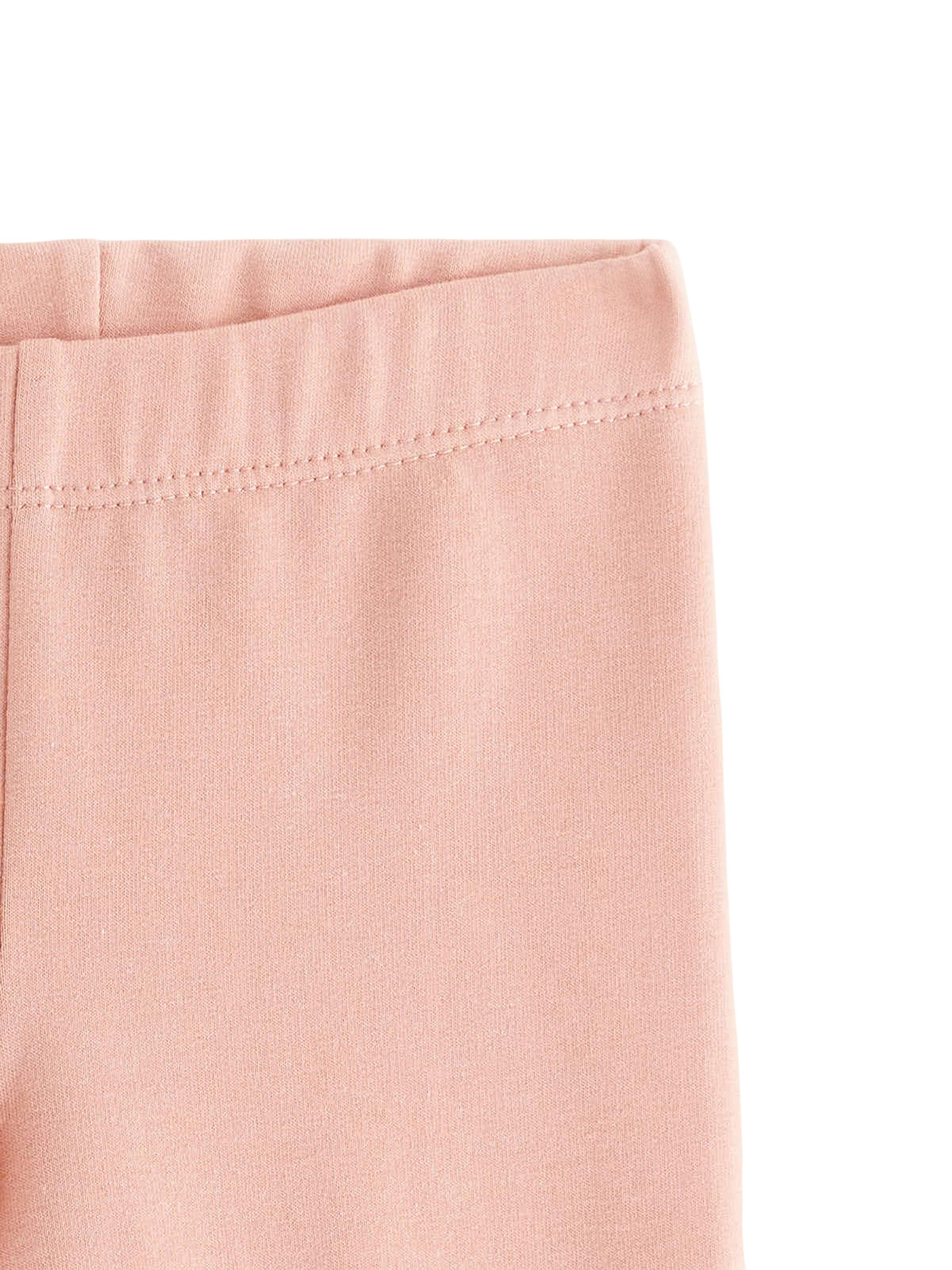 Soft jersey leggings with an elasti