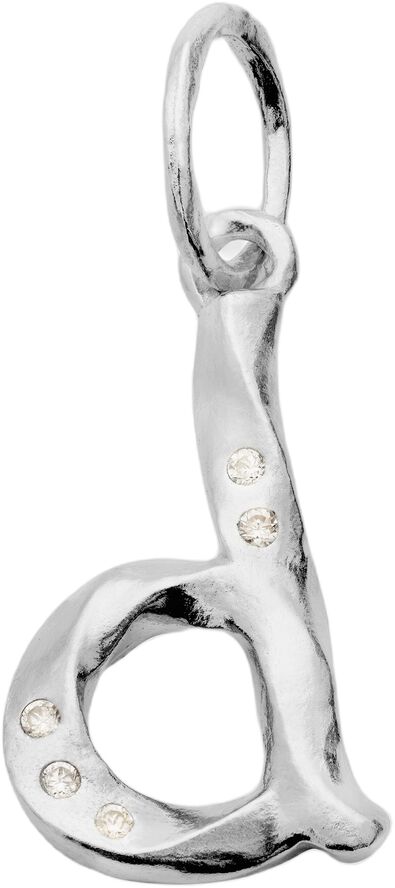 Alphabet Pendant Silver