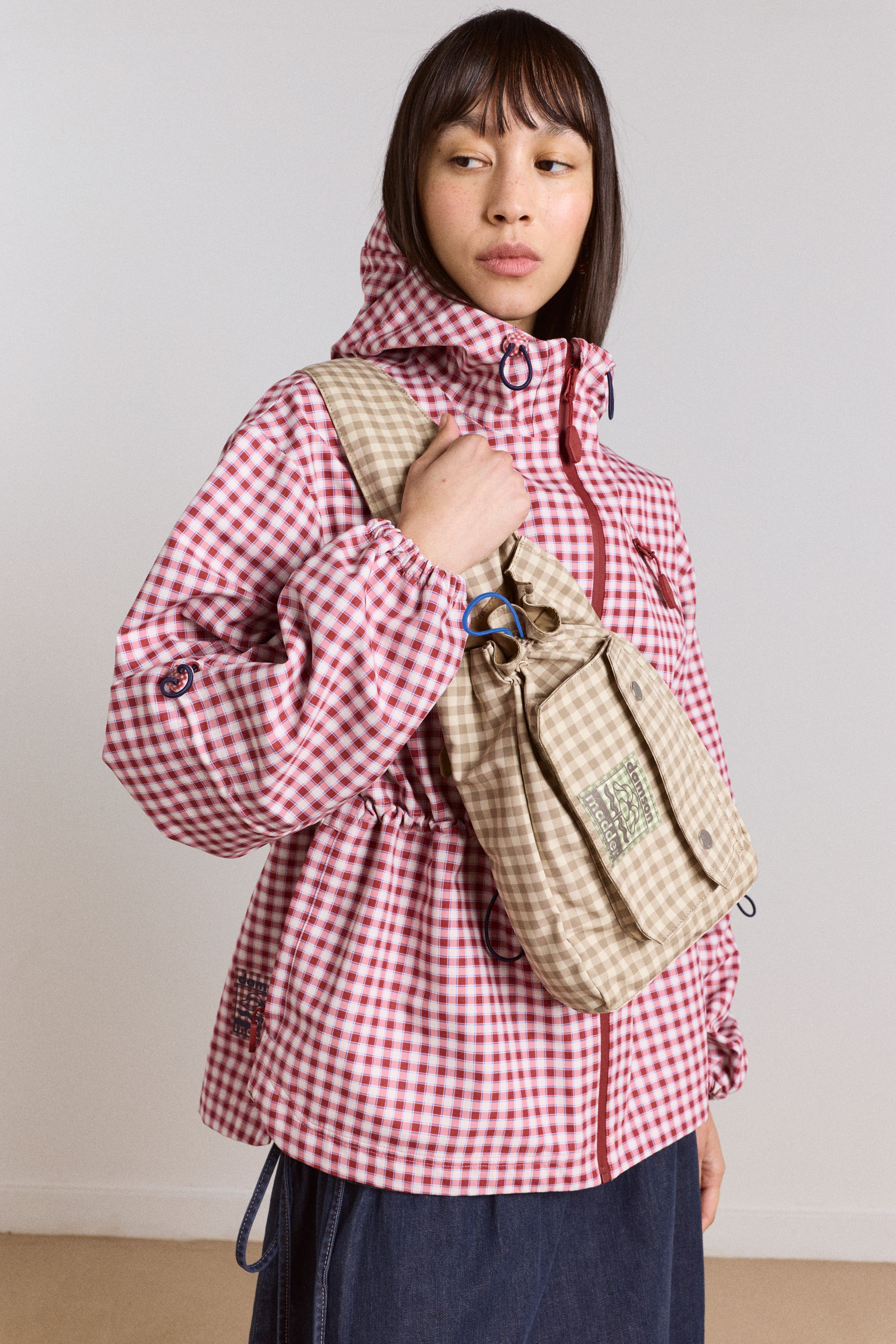 MATILDA CROSS BODY BAG - GINGHAM