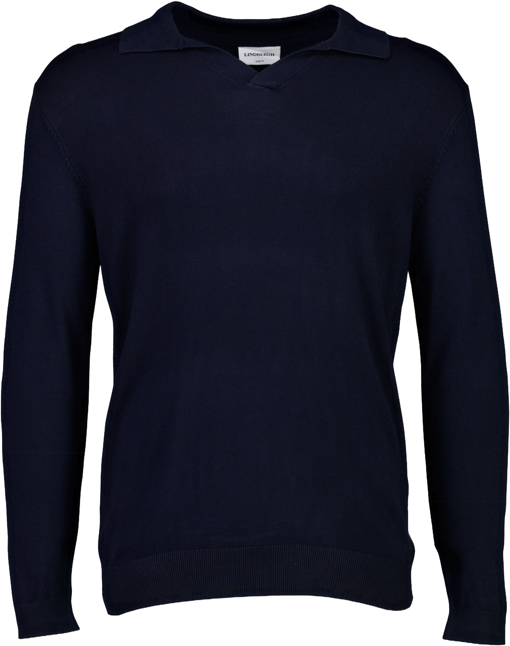 Ecovero L/S v-neck polo